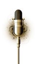 Old-Fashioned Microphone