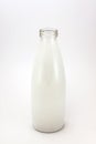 Old fashioned milk bottle Royalty Free Stock Photo