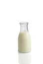 Old fashioned milk bottle Royalty Free Stock Photo