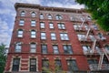 Old fashioned New York apartment building