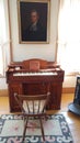 Old Fashioned Piano and Portrait