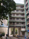 Old fashioned public housing in Hong Kong