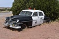 Old Fashioned Radiator Spring Police Car Broken Down