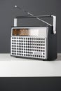 Old fashioned radio studio shot Royalty Free Stock Photo