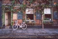 Old fashioned restaurant with vintage decoration in Swinegate in the ancient tourist city of York, UK