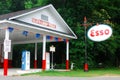 Vintage gas station in South Carolina