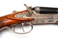 Old-fashioned rifle Royalty Free Stock Photo