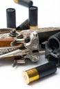Old-fashioned rifle Royalty Free Stock Photo
