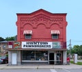 Main street pawnbroker shop Royalty Free Stock Photo