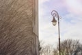 Old fashioned street lamp.Decorative lamps Royalty Free Stock Photo