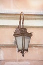 Old fashioned street lamp.Decorative lamps Royalty Free Stock Photo