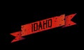 Idaho - Illustration Concept In Vintage Graphic Style