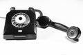 Old-fashioned telephone Royalty Free Stock Photo