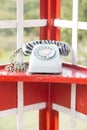 Old-fashioned telephone Royalty Free Stock Photo