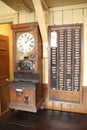 Old fashioned time clock