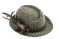 Old-fashioned tirol man's hat Royalty Free Stock Photo