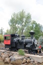 Old Fashioned Train Engine Royalty Free Stock Photo