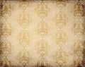 Old fashioned wallpaper pattern