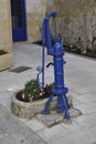 Old fashioned water pump in Sain Emilion Royalty Free Stock Photo