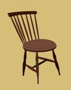 Old-fashioned Wooden Chair