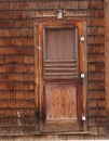 Old Fashioned Wooden Screen Door