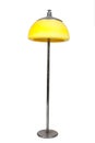 Old-fashioned yellow lamp