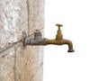 Old Faucet Royalty Free Stock Photo