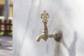 Old faucet in the Blue Mosque /Turkey Royalty Free Stock Photo