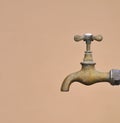 Old Faucet fountain. Royalty Free Stock Photo