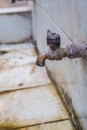 Old Faucet in thailand Royalty Free Stock Photo