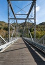 Old Fayette Station bridge in West Virginia Royalty Free Stock Photo