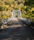 Old Fayette Station bridge in West Virginia Royalty Free Stock Photo