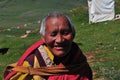 Old Female Monk in Tibet