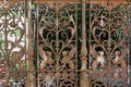 Old fence of Iliou Melathron in Athens, Greece