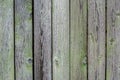 Shabby old grey-brown fence, abandoned and forgotten, a background of wooden planks, in the style of rustic, grunge, old fashion Royalty Free Stock Photo