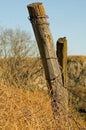 Old Fence Post Royalty Free Stock Photo