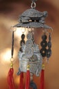 Old feng shui wind chimes Royalty Free Stock Photo