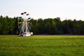 Traditional ferris wheel