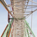 Old ferris wheel Royalty Free Stock Photo