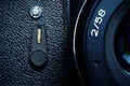 Old film camera