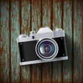 Old film camera Royalty Free Stock Photo