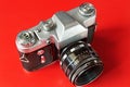 Old film cameras Royalty Free Stock Photo