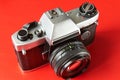 Old film cameras Royalty Free Stock Photo