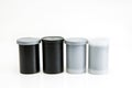 Old Film Canisters Royalty Free Stock Photo