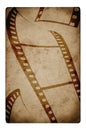 Old film frame Royalty Free Stock Photo