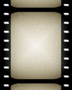 Old film or movie frames Royalty Free Stock Photo