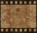 Old Film Negative Frame - Grunge Background Royalty Free Stock Photo