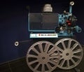 An old film projector Royalty Free Stock Photo