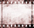 Old film strip Royalty Free Stock Photo