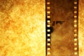 Old film strip Royalty Free Stock Photo